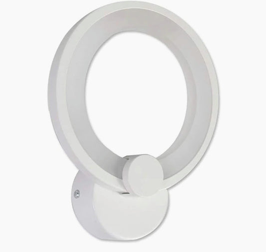 Applique LED circolare 10W – Luce naturale 4000K e calda 3000K - ambraled