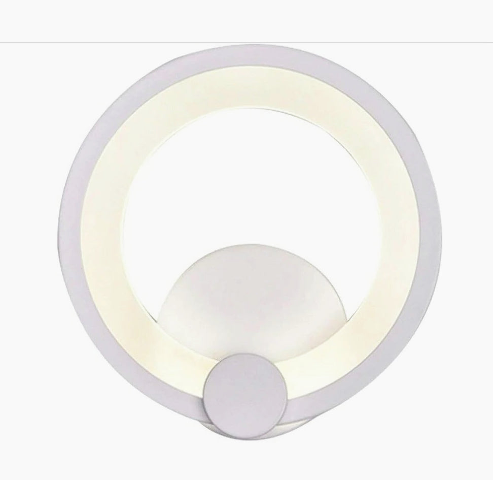 Applique LED circolare 10W – Luce naturale 4000K e calda 3000K - ambraled