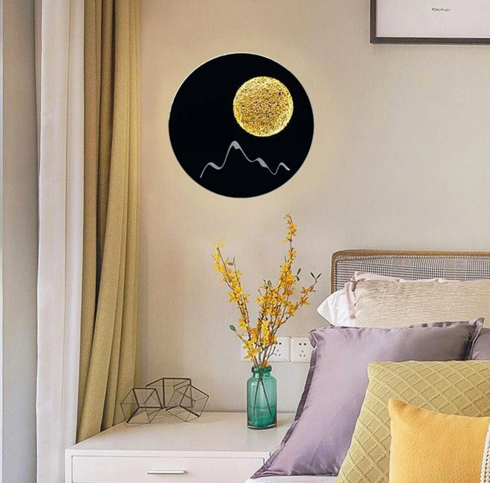 Applique LED moderna rotonda da parete 16W – Regolazione CCT con 3 tonalità di luce - ambraled