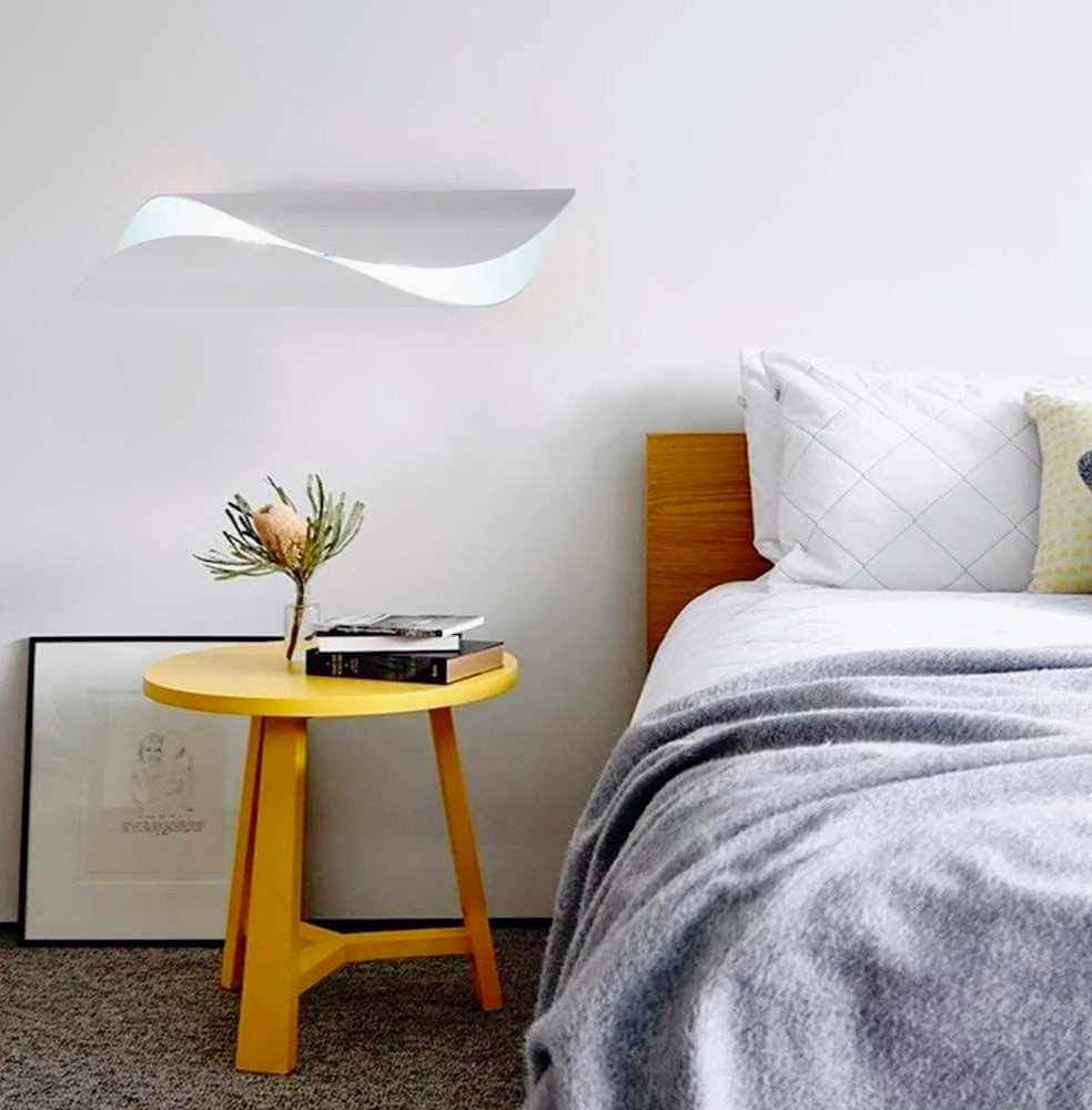 Applique moderna a spirale da parete – Design lampada, 2 attacchi G9  Opp - ambraled