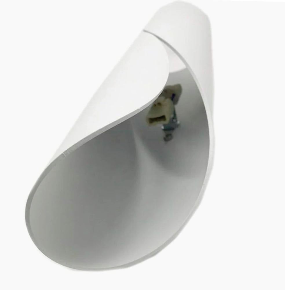 Applique moderna a spirale da parete – Design lampada, 2 attacchi G9  Opp - ambraled