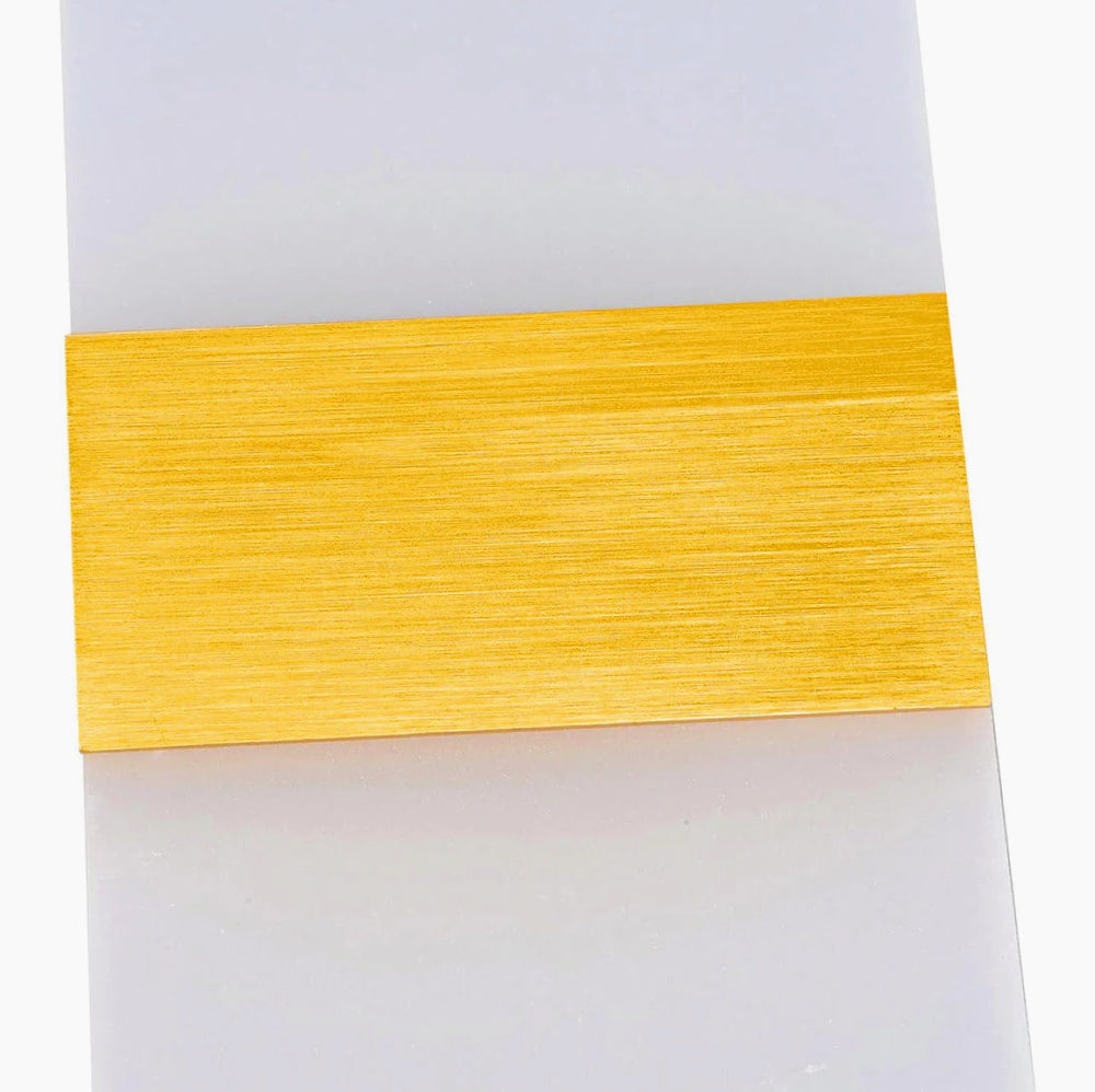 Lampada LED rettangolare 10W – Doppia emissione, regolabile su 3 temperature colore - ambraled