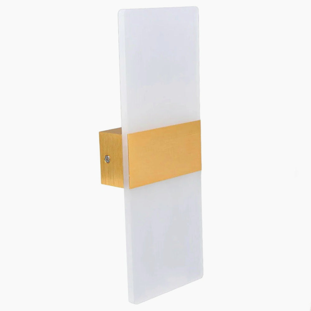 Lampada LED rettangolare 10W – Doppia emissione, regolabile su 3 temperature colore - ambraled