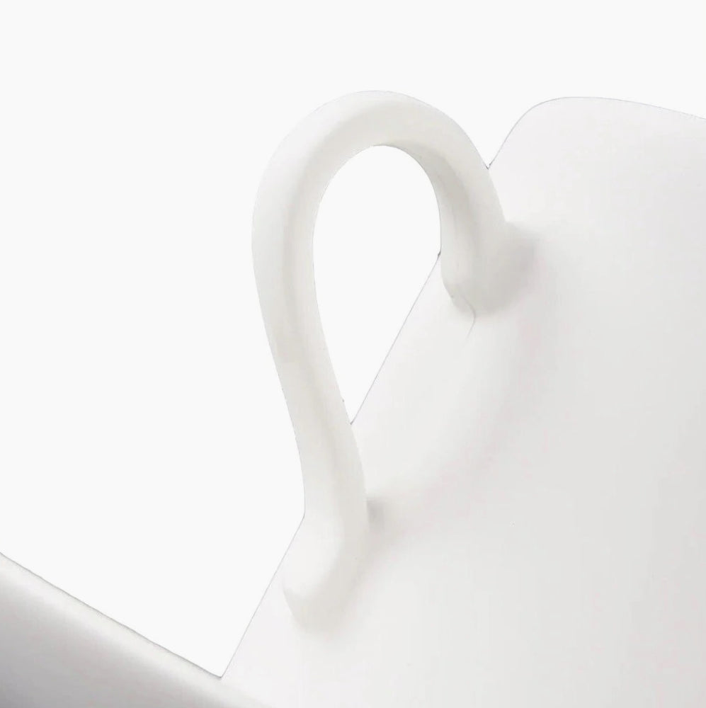 Applique in gesso a forma di tazza da caffè – Lampada muro verniciabile con attacco G9 - ambraled