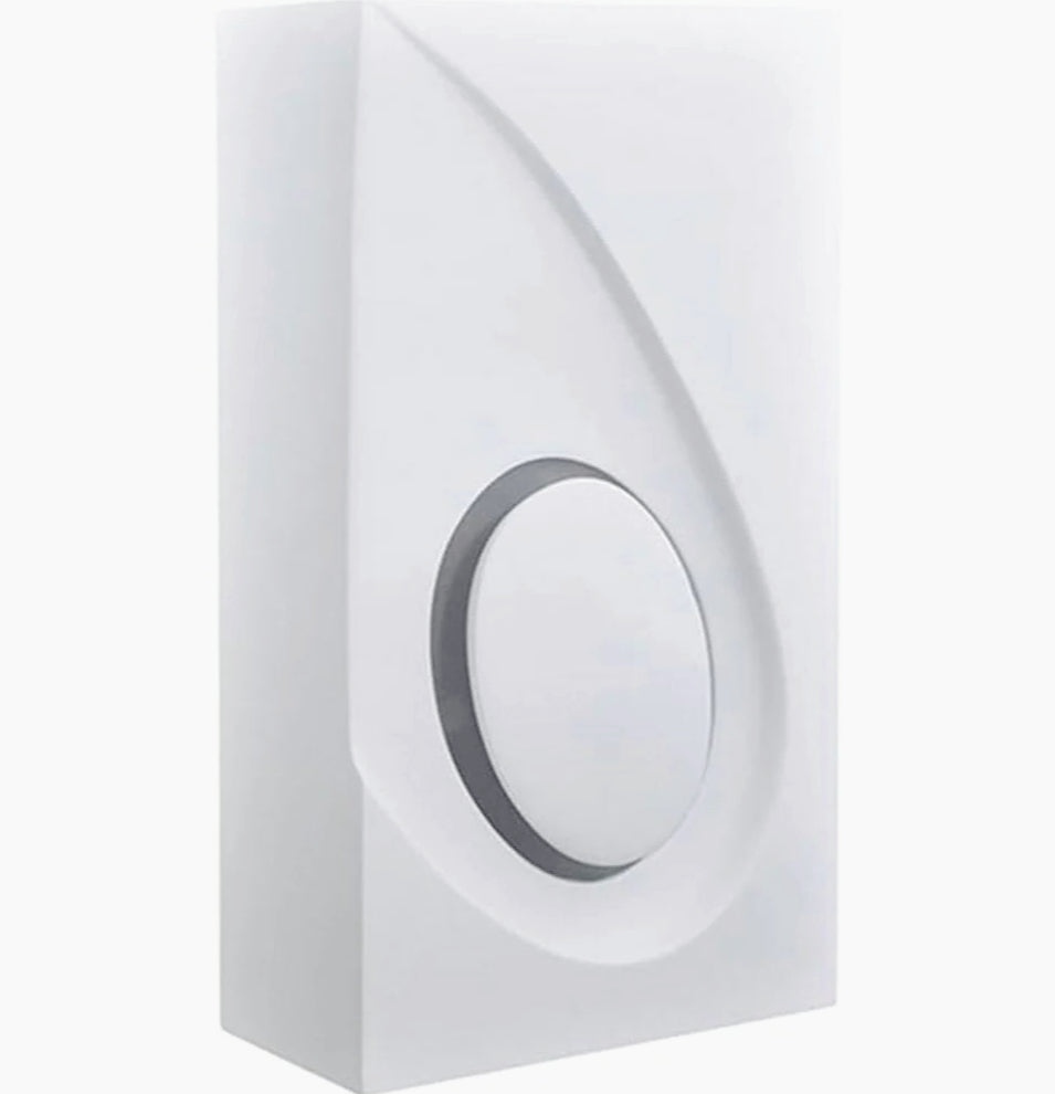 Applique in gesso verniciabile rettangolare – Doppia emissione di luce con attacco G9 - ambraled