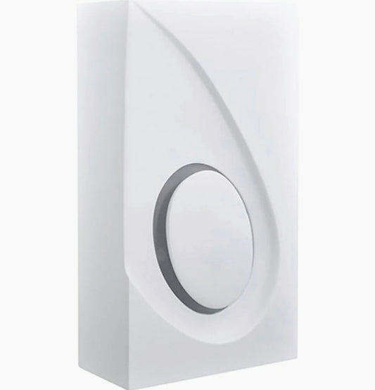 Applique in gesso verniciabile rettangolare – Doppia emissione di luce con attacco G9 - ambraled