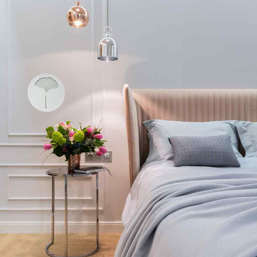 Applique led 9 watt decorativo con fiore tre temperature di luce - ambraled