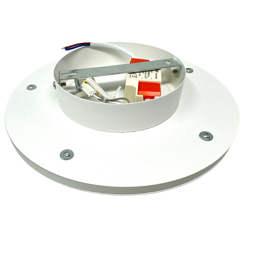 Applique led 9 watt decorativo con fiore tre temperature di luce - ambraled