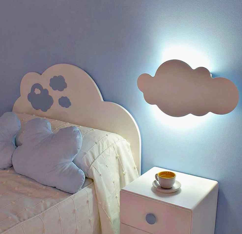Applique LED a forma di nuvola 9W – Illuminazione a 3 colori CCT - ambraled