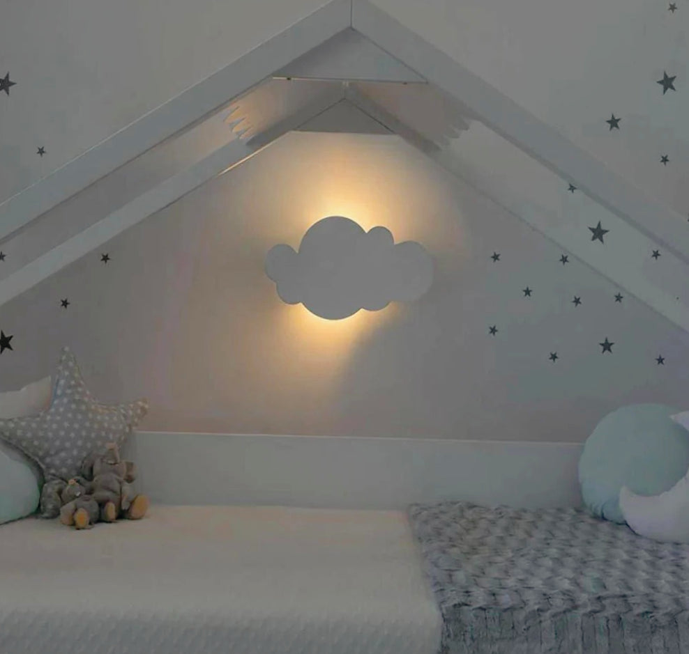 Applique LED a forma di nuvola 9W – Illuminazione a 3 colori CCT - ambraled
