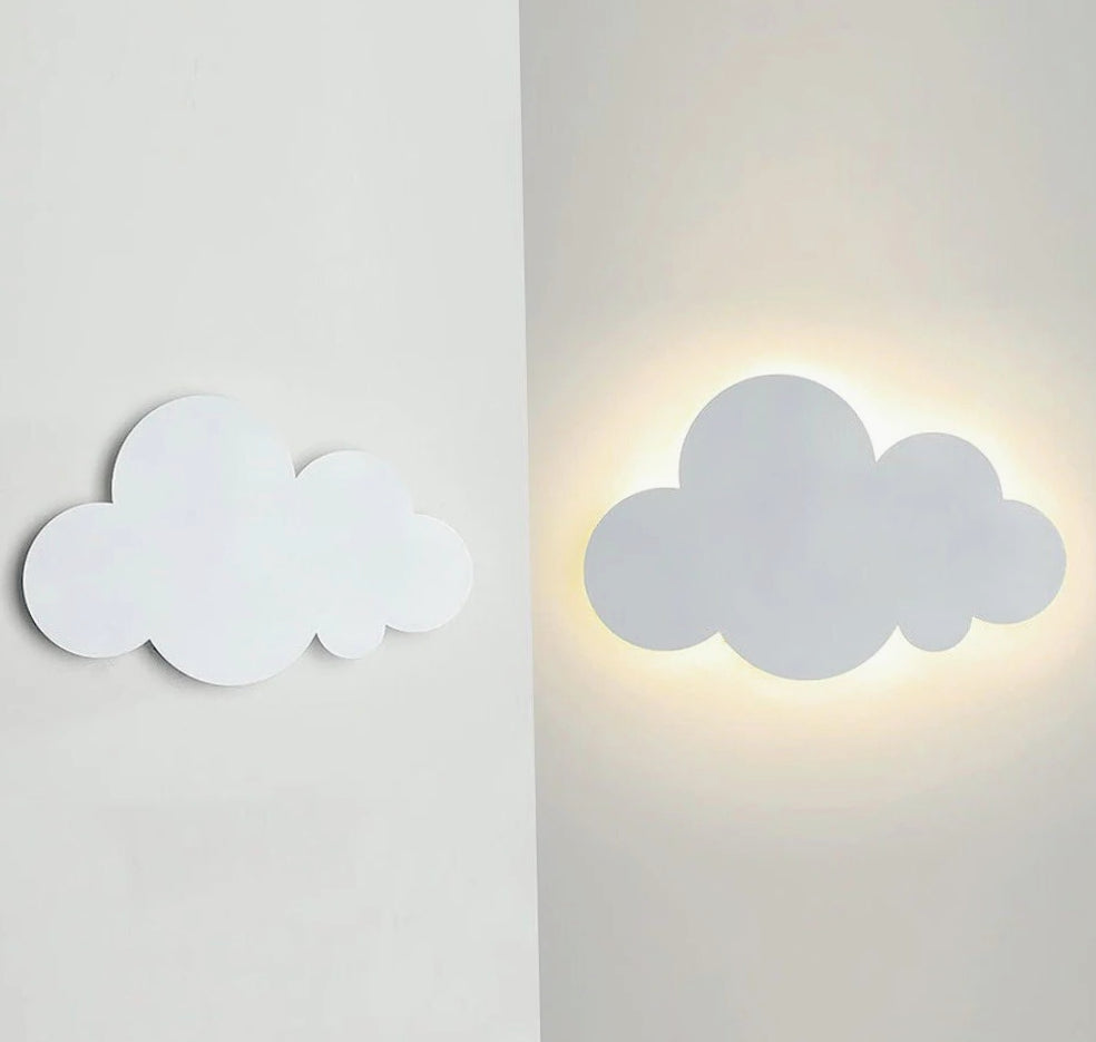Applique LED a forma di nuvola 9W – Illuminazione a 3 colori CCT - ambraled