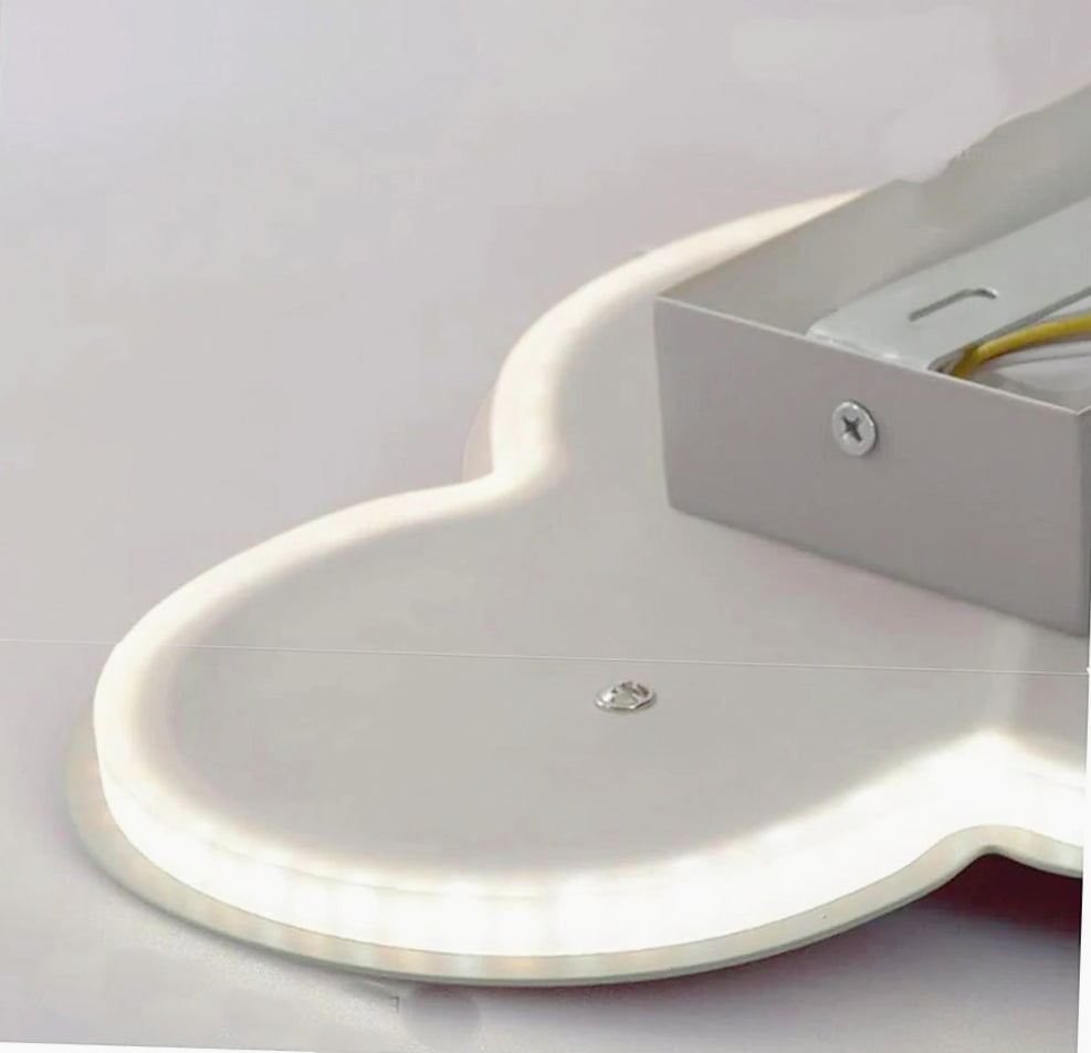 Applique LED a forma di nuvola 9W – Illuminazione a 3 colori CCT - ambraled