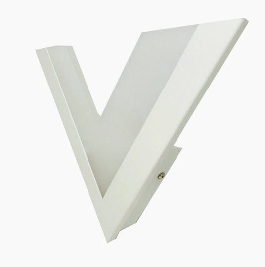 Applique LED a forma di V 9W – 3 temperature di luce regolabili - ambraled
