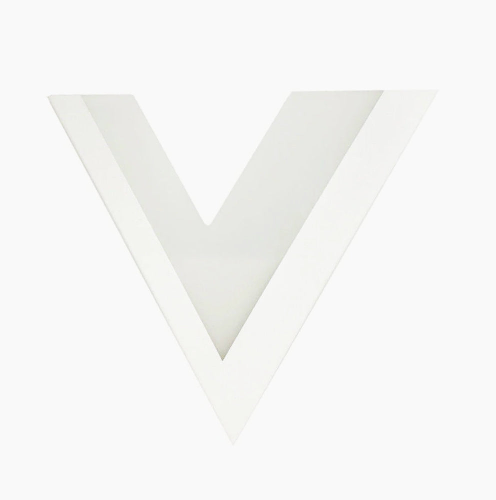 Applique LED a forma di V 9W – 3 temperature di luce regolabili - ambraled