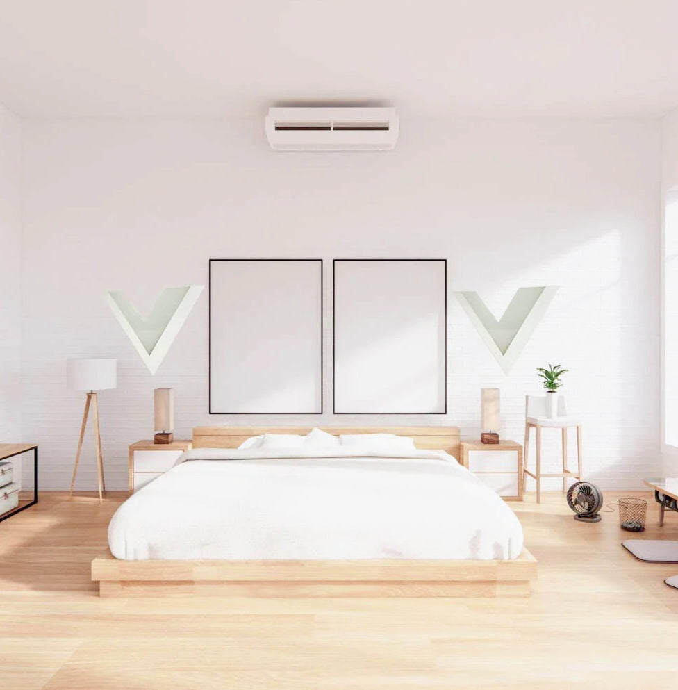 Applique LED a forma di V 9W – 3 temperature di luce regolabili - ambraled