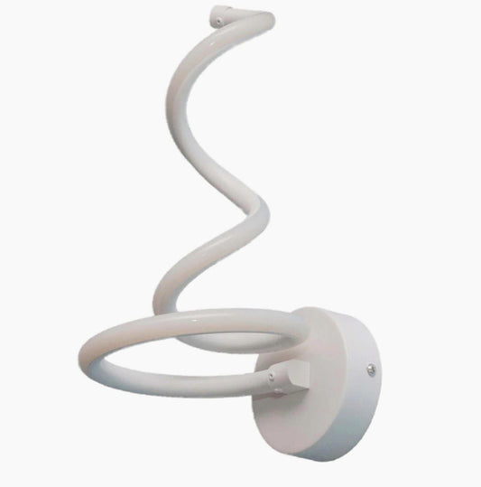 Applique LED a spirale 12W – Da parete, tecnologia CCT, tre colorazioni di luce (fredda, calda, naturale) - ambraled