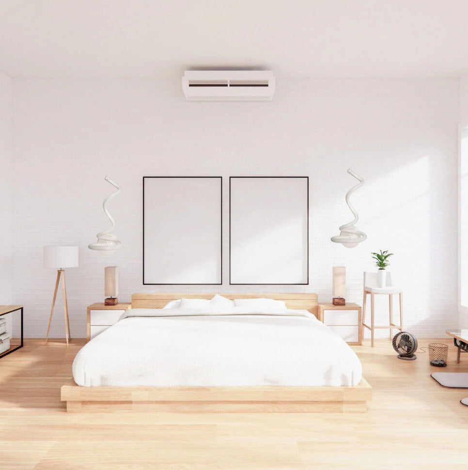 Applique LED a spirale 12W – Da parete, tecnologia CCT, tre colorazioni di luce (fredda, calda, naturale) - ambraled