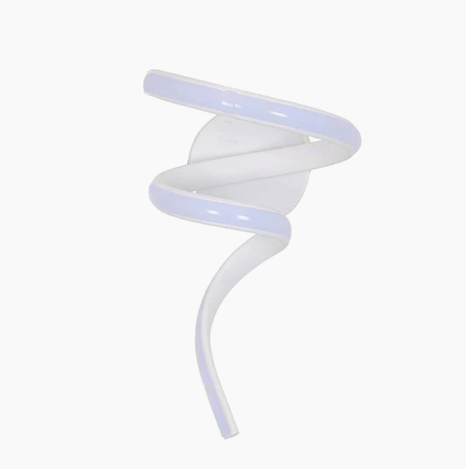 Applique LED curva 10W stilizzata – Illuminazione a 3 colori CCT per esterni e interni - ambraled