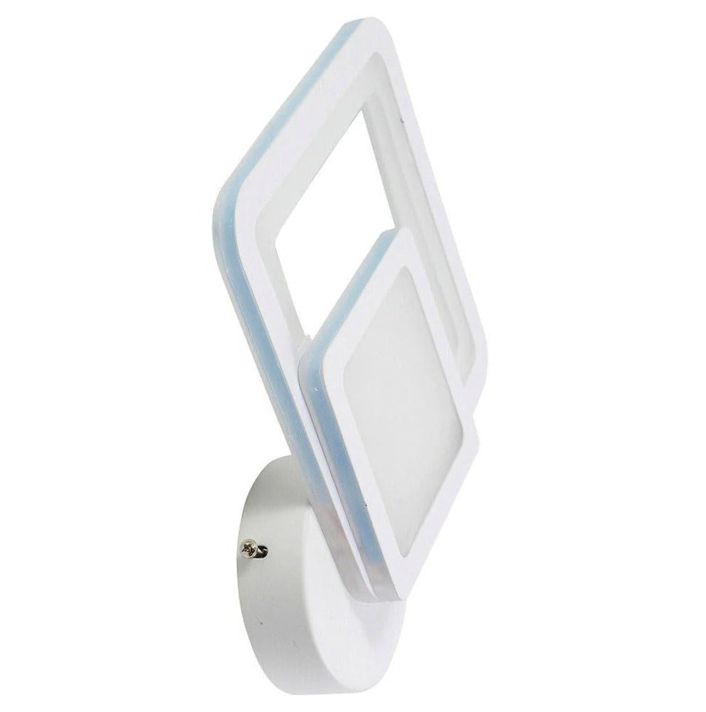 Applique LED moderna a rombo 12W – CCT, tre colorazioni di luce - ambraled