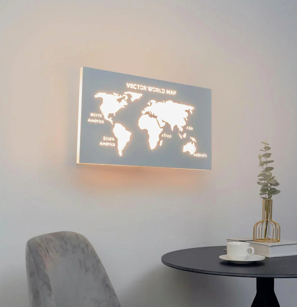 Lampada LED planisfero retroilluminata 12W – Regolabile su 3 tonalità di luce - ambraled