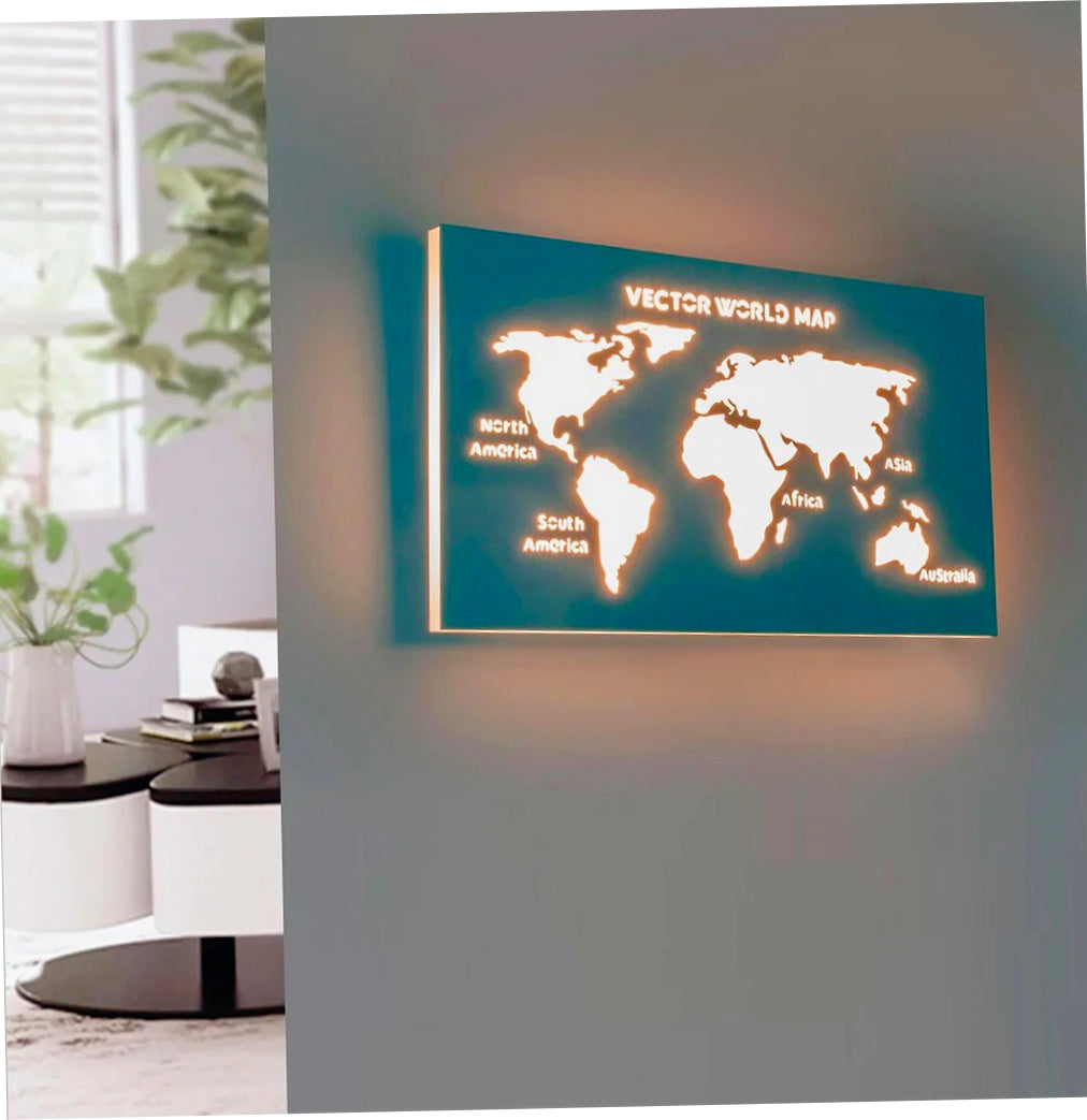 Lampada LED planisfero retroilluminata 12W – Regolabile su 3 tonalità di luce - ambraled