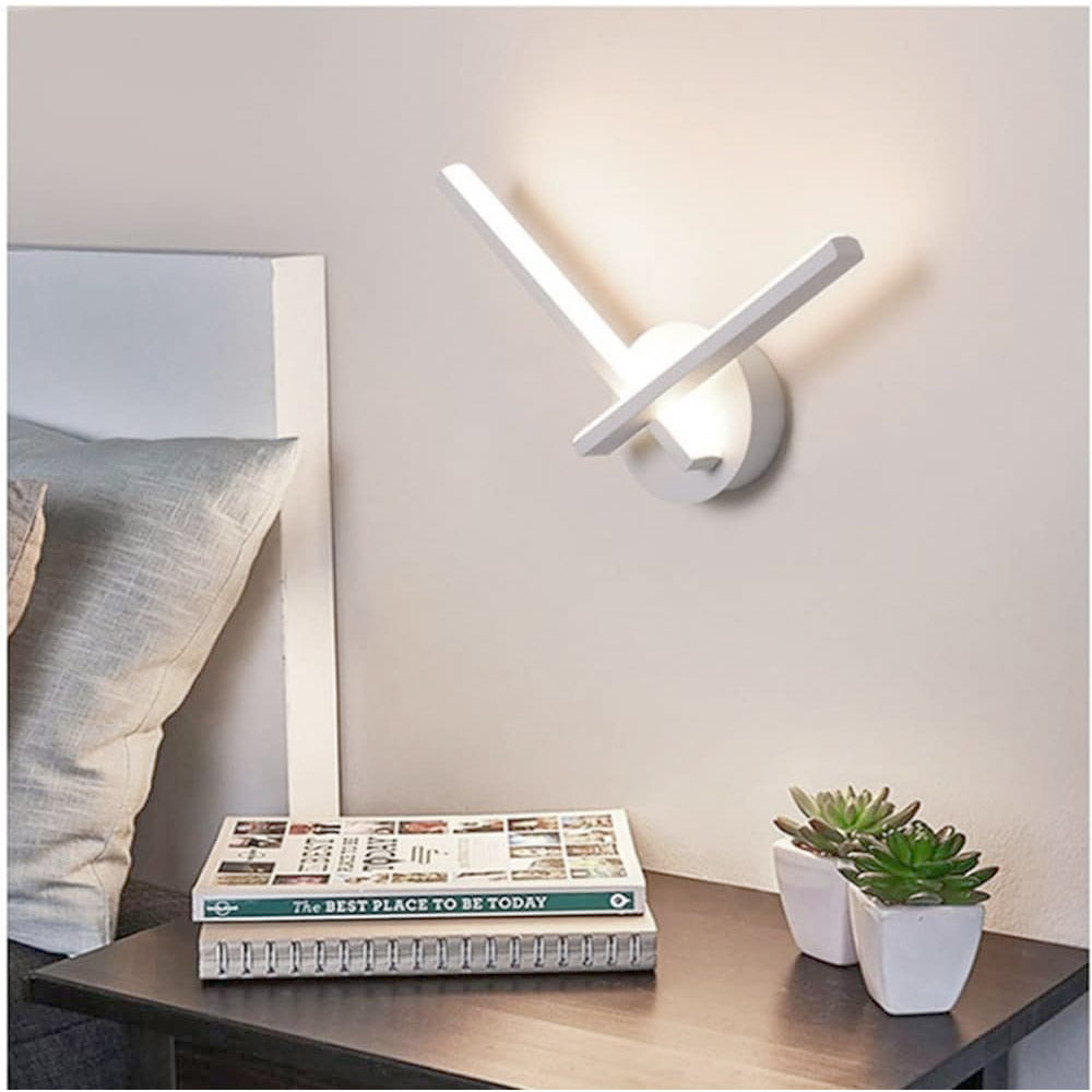 Applique LED murale moderna 6W – Luce fredda, calda e naturale CCT - ambraled