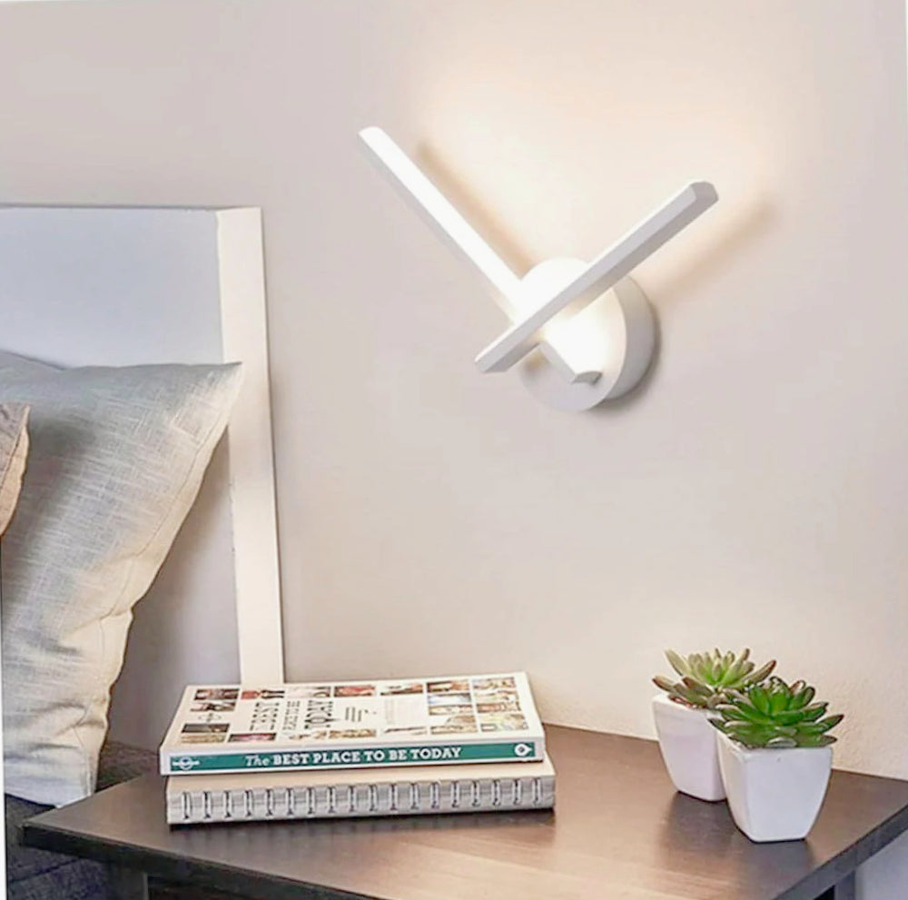 Applique LED murale moderna 6W – Luce fredda, calda e naturale CCT - ambraled