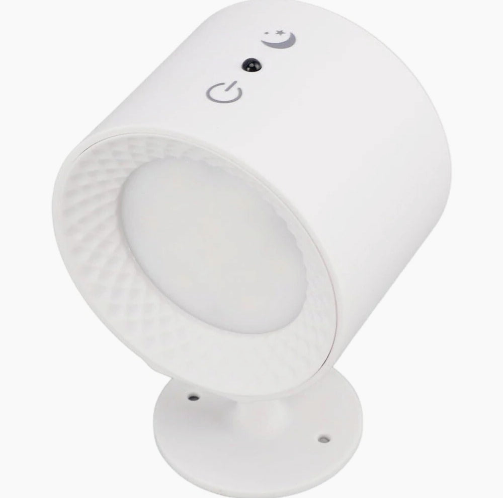 Applique LED touch con telecomando ricaricabile – 3 colori luce, orientabile - ambraled