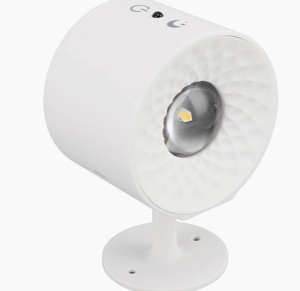 Applique LED touch con telecomando ricaricabile – 3 colori luce, orientabile - ambraled