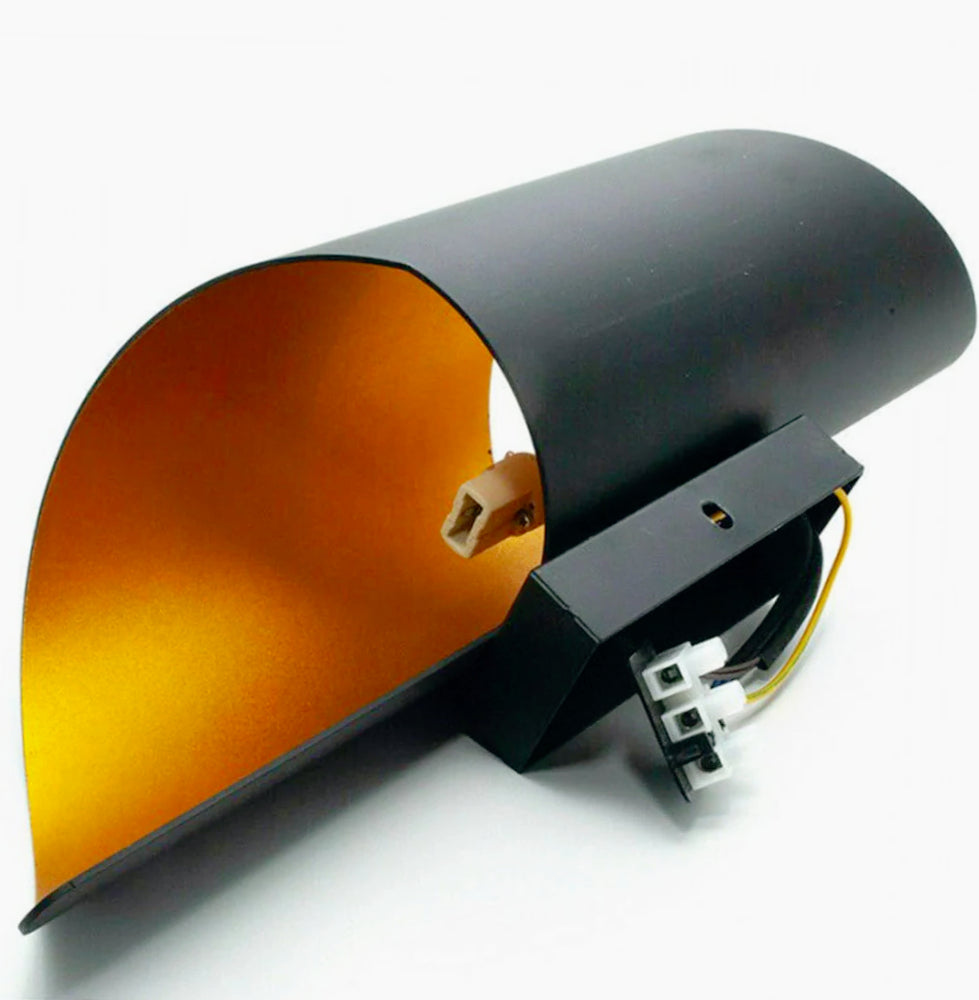 Applique spirale da parete doppia emissione di luce con attacco G9 - ambraled