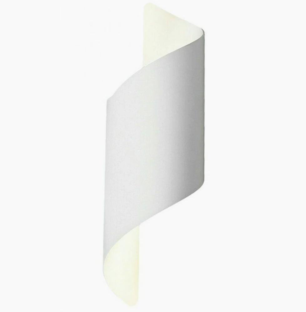 Applique spirale da parete doppia emissione di luce con attacco G9 - ambraled