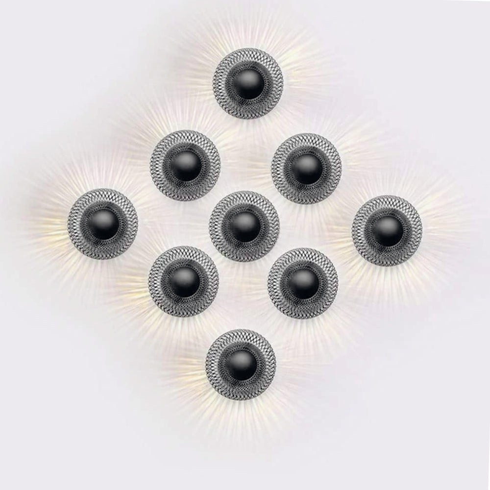 Lampada parete industriale in metallo – Attacco G9, disponibile in bianco e nero - ambraled
