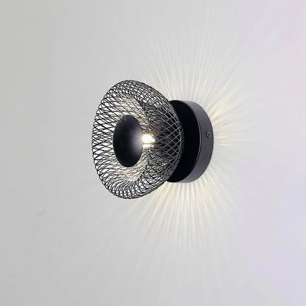 Lampada parete industriale in metallo – Attacco G9, disponibile in bianco e nero - ambraled