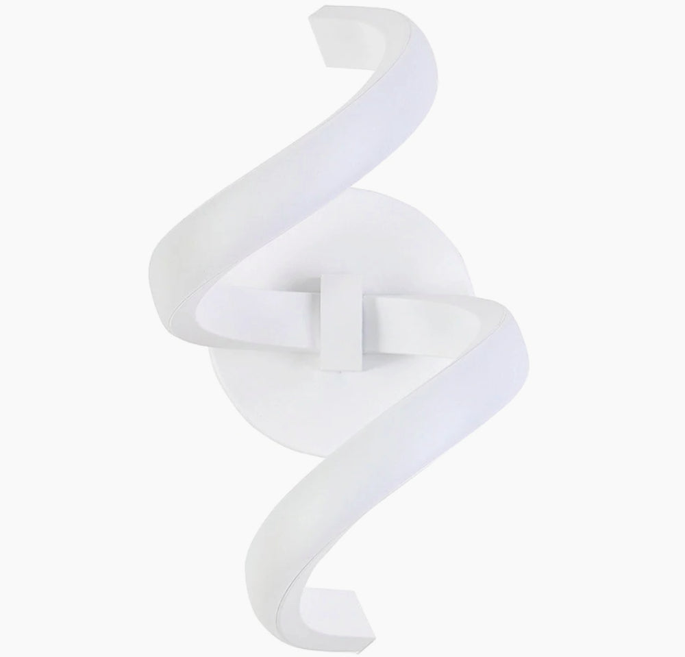 Applique a parete stilizzata 9W – Spirale con 3 colorazioni di luce - ambraled