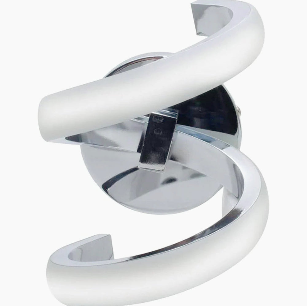 Applique a parete stilizzata 9W – Spirale con 3 colorazioni di luce - ambraled