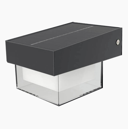 Applique solare con pannello e sensore – 3 modalità di luce 6500K IP54 - ambraled