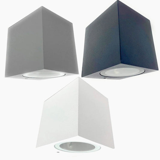Applique a parete per esterni – Lampada da muro GU10 per giardino, protezione IP65 - ambraled