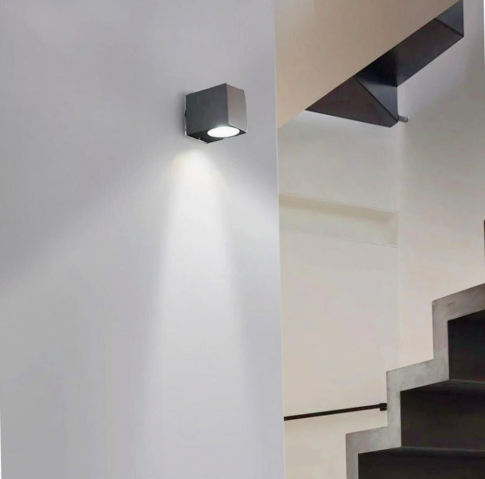 Applique a parete per esterni – Lampada da muro GU10 per giardino, protezione IP65 - ambraled