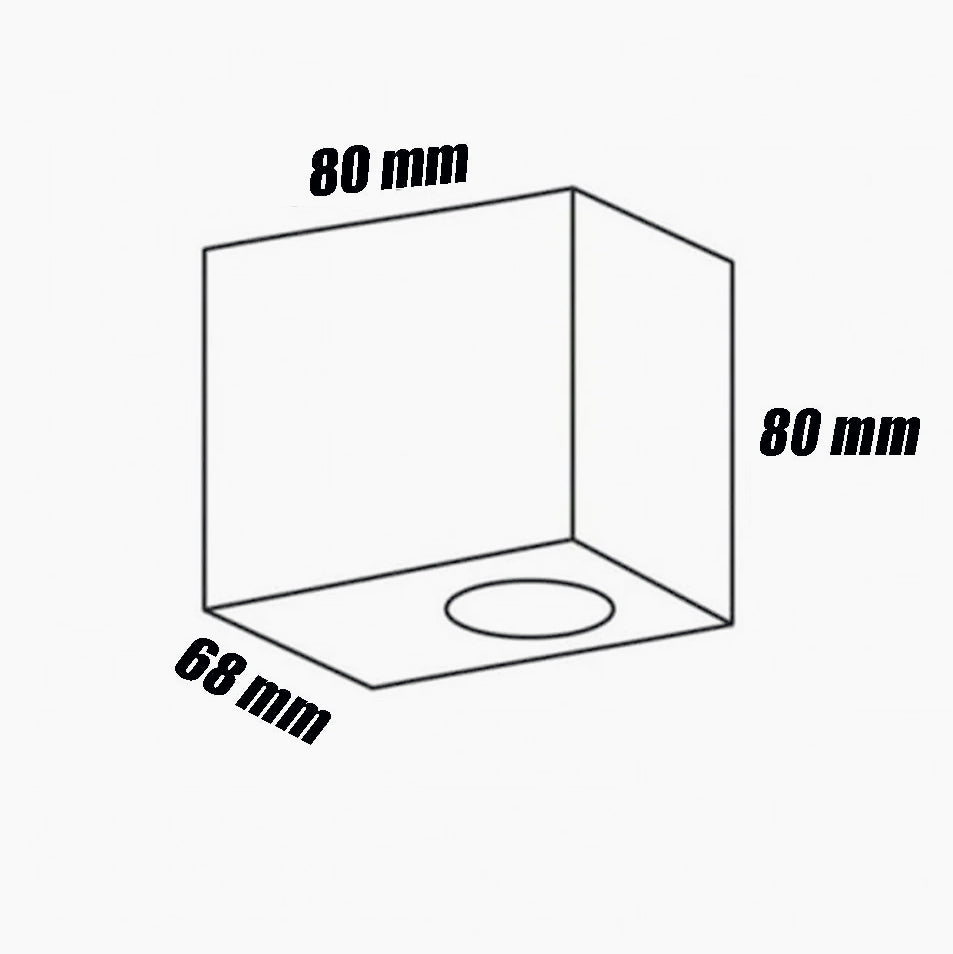 Applique a parete per esterni – Lampada da muro GU10 per giardino, protezione IP65 - ambraled
