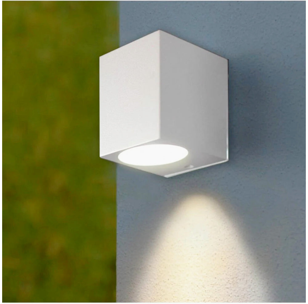 Applique a parete per esterni – Lampada da muro GU10 per giardino, protezione IP65 - ambraled
