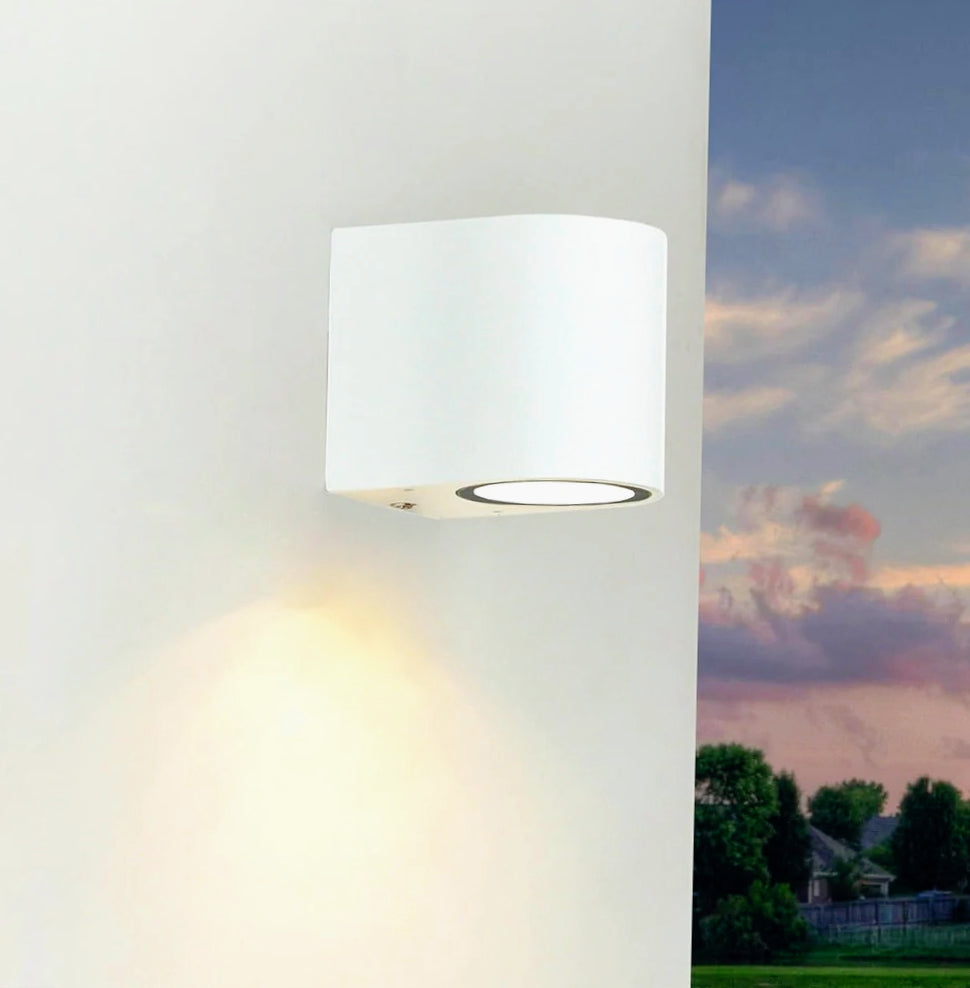 Applique a parete per esterni – Lampada moderna con faretto GU10 IP65 - ambraled