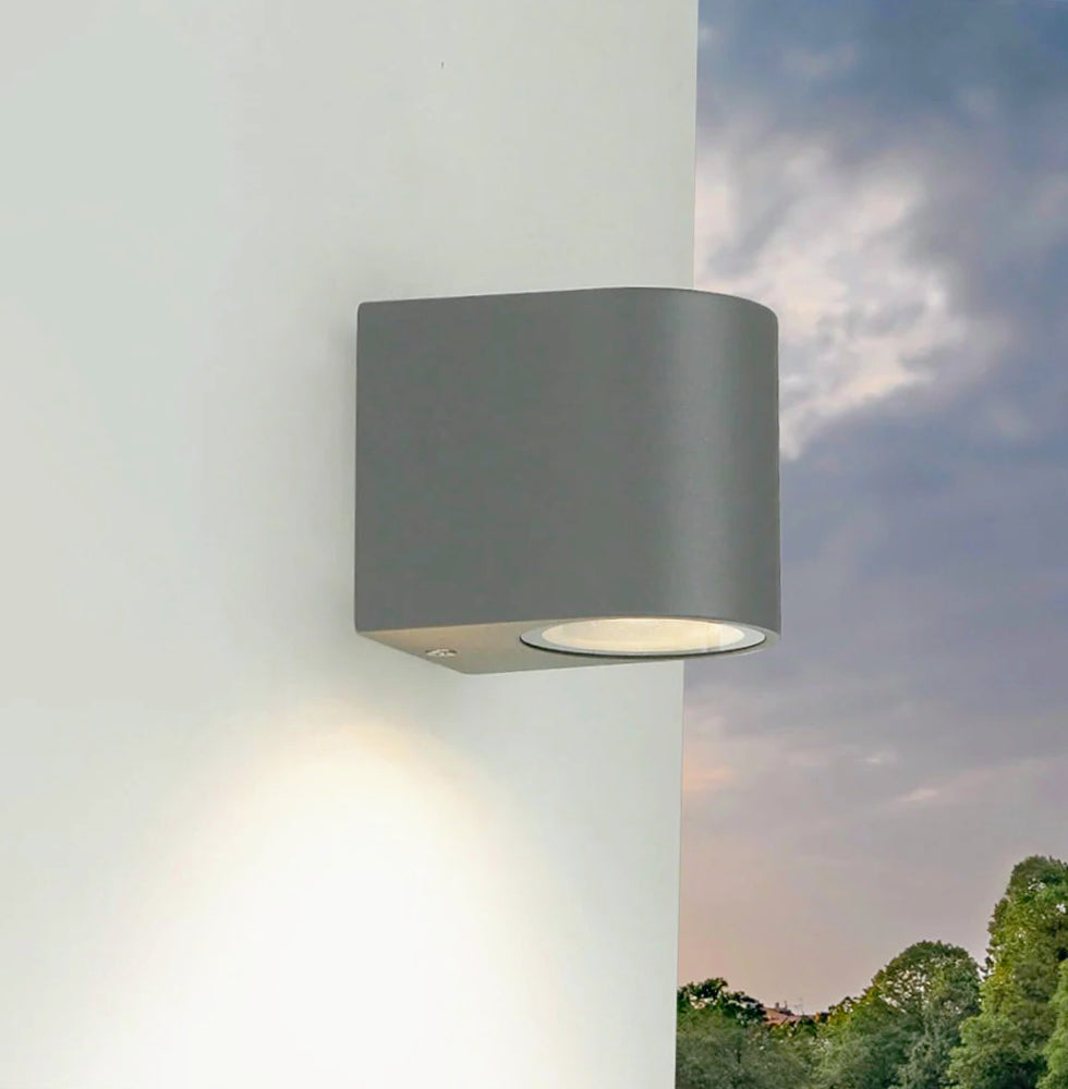 Applique a parete per esterni – Lampada moderna con faretto GU10 IP65 - ambraled