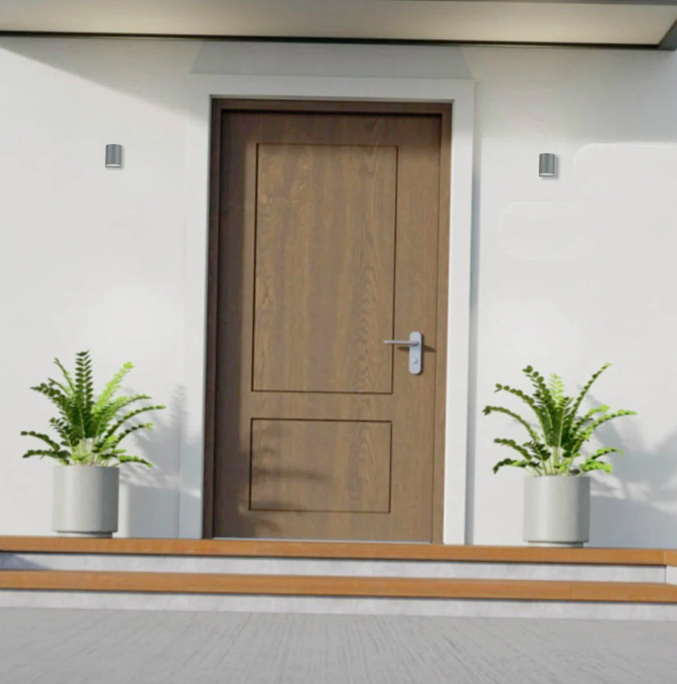 Applique a parete per esterni – Lampada moderna con faretto GU10 IP65 - ambraled