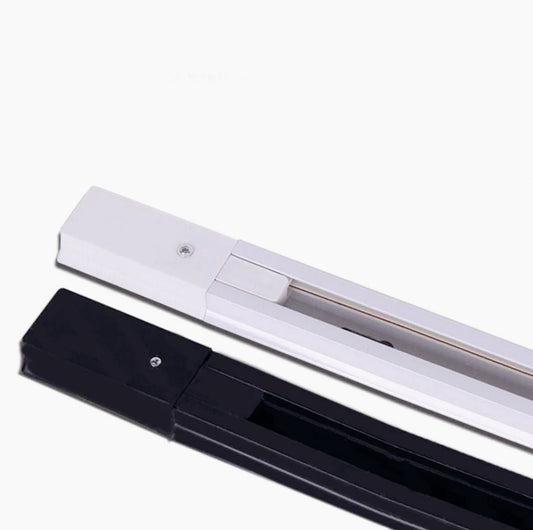 Binario elettrico 1m monofase – per faretti LED con staffa - ambraled