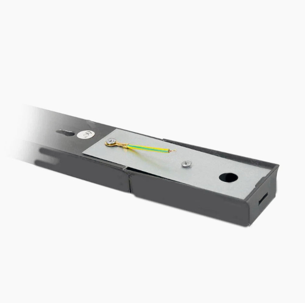 Binario elettrico 1m monofase – per faretti LED con staffa - ambraled