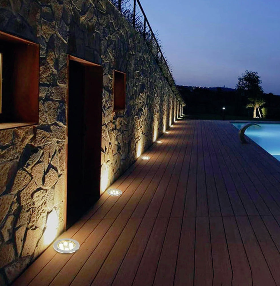 Faretto incasso calpestabile 18W – 18LED 3000K/4000K/6500K IP67 - ambraled