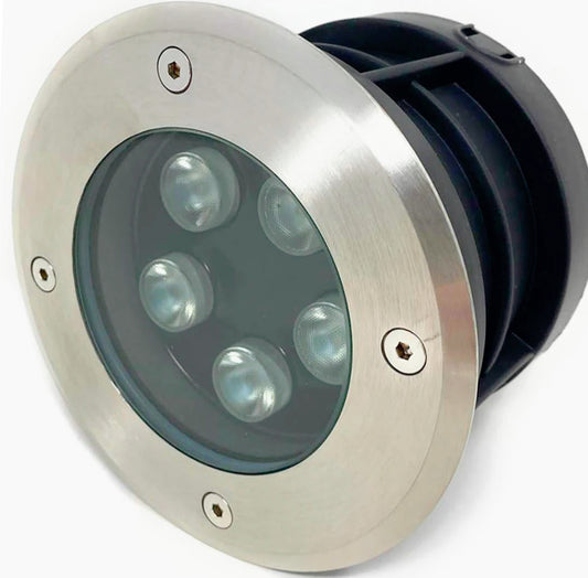 Faretto incasso calpestabile 5W – 5LED 3000K/4000K/6500K IP67 - ambraled