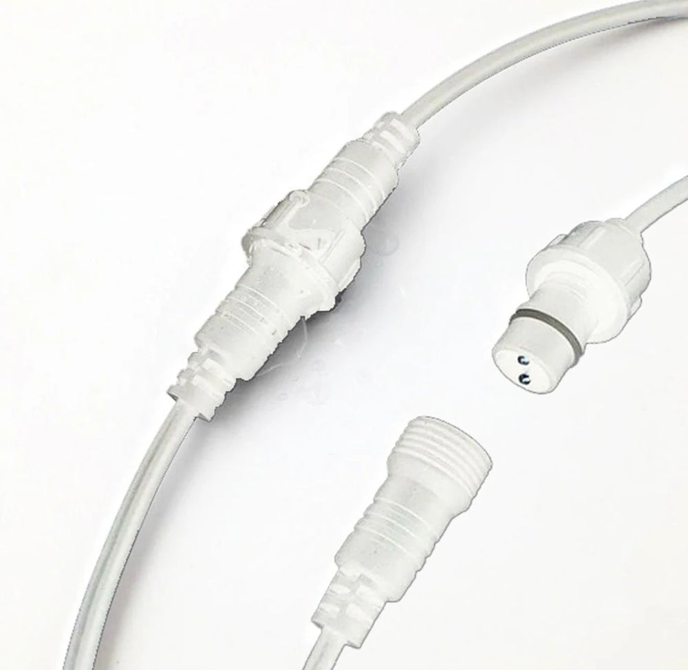 Catena luminosa 15m – 15 E27, IP54, prolungabile - ambraled