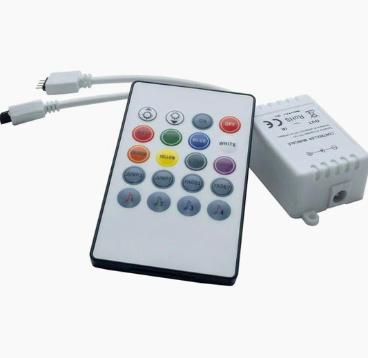 Centralina RGB 12/24V – telecomando, controller per striscia LED - ambraled