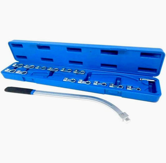 hiave tendicinghia auto – con adattatori Torx e puleggia - ambraled